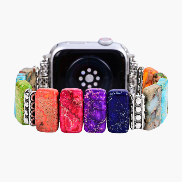 シックチャクラストレッチApple Watchストラップ