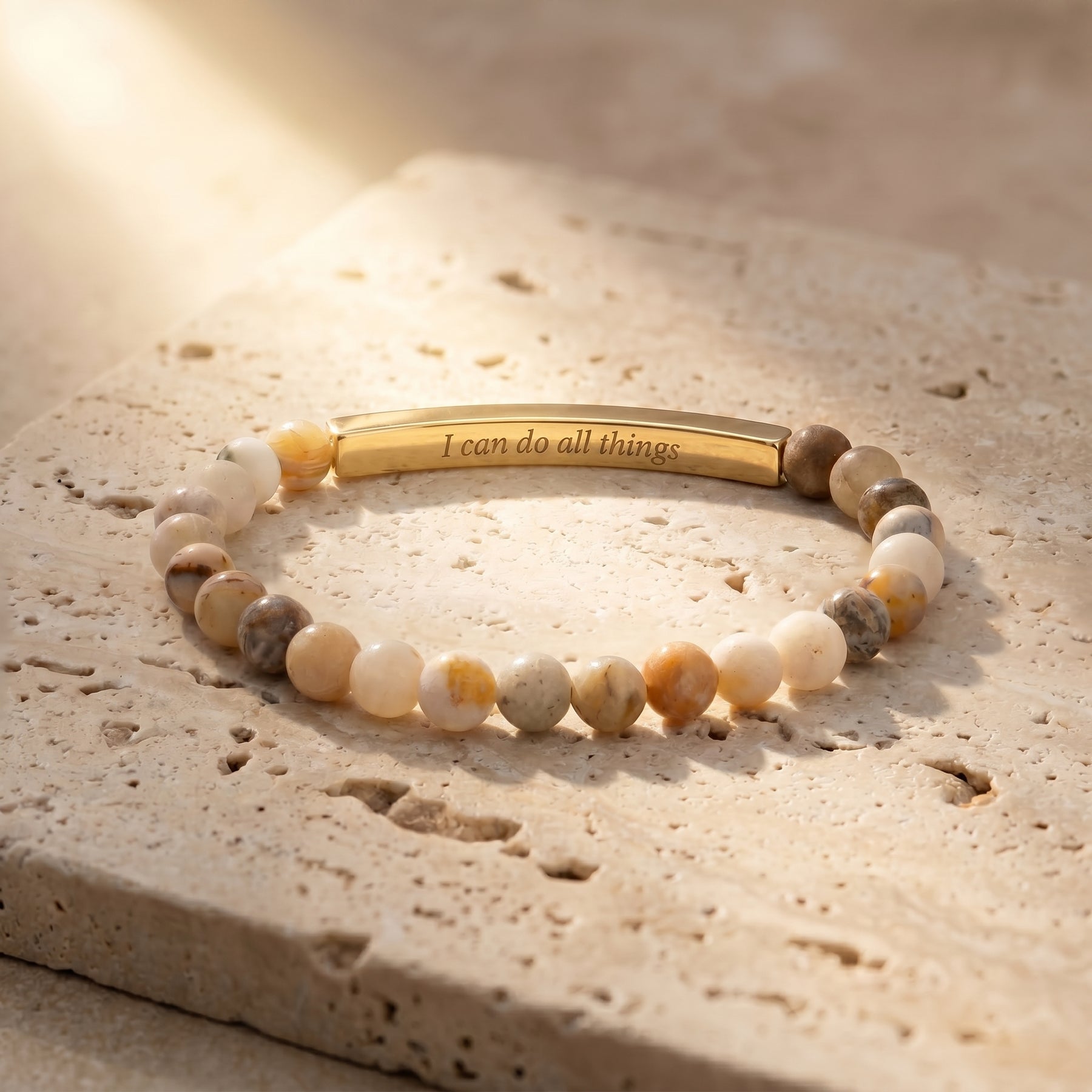 シークレットメッセージストーンBracelets