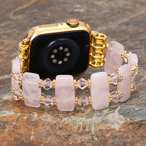 ローズハーモニーストレッチ Apple Watch ストラップ