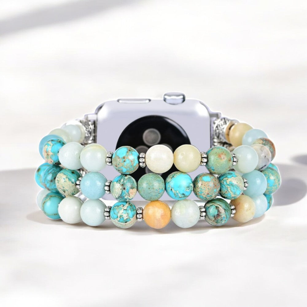 Amazon ブルーオーシャン ストレッチ ウォッチ ストラップ