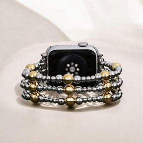 シルバーエンバーストレッチ Apple Watch ストラップ