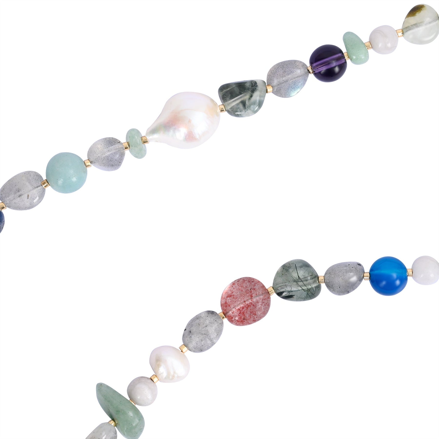 エセリアルグロウ ストーン ネックレス