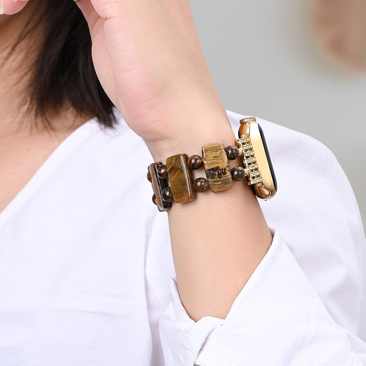 ゴールデンタイガー ストレングス Apple Watch ストラップ