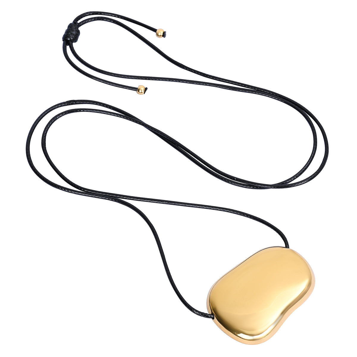 ゴールデンウェーブネックレス