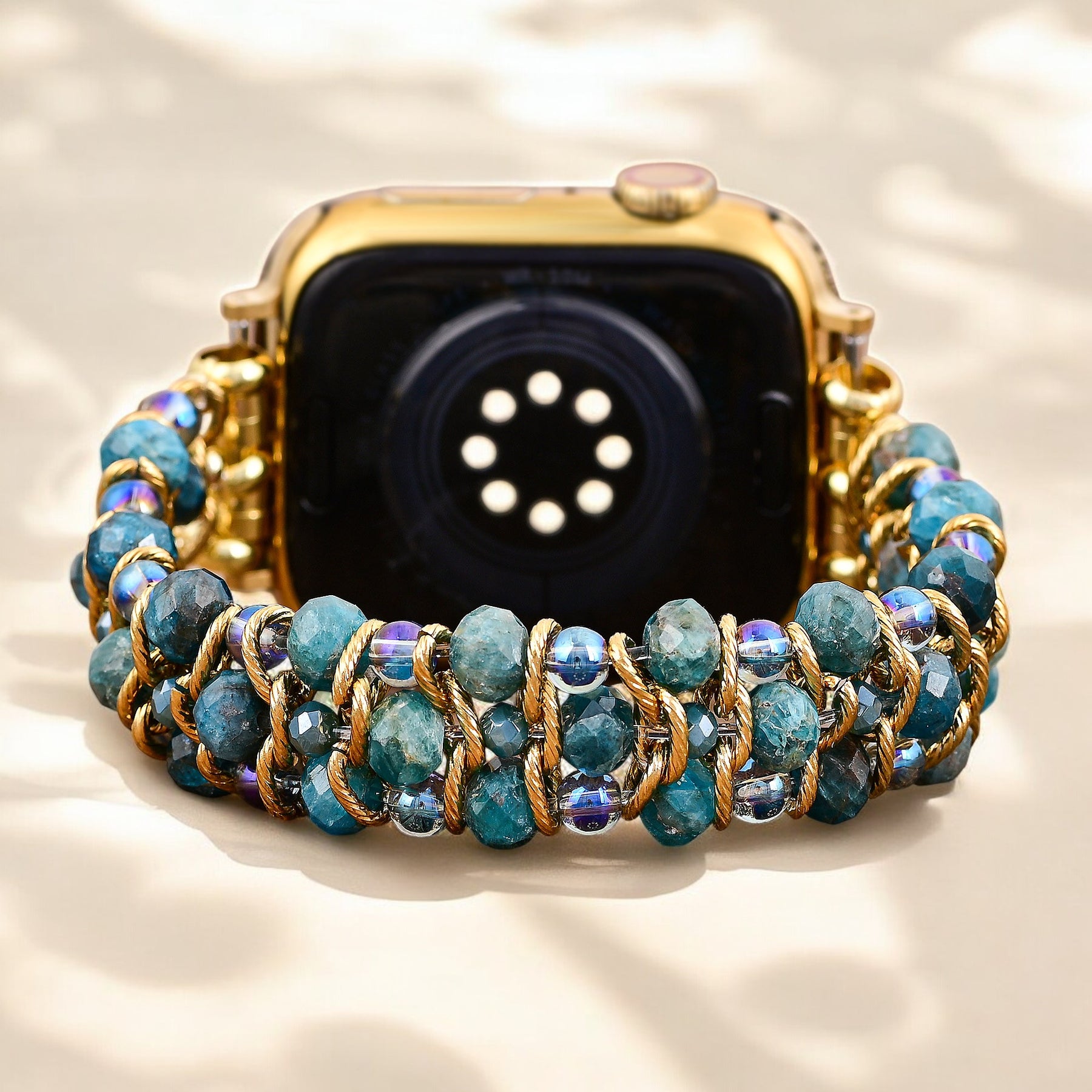 クリスタルショアーズ編み込みApple Watchストラップ