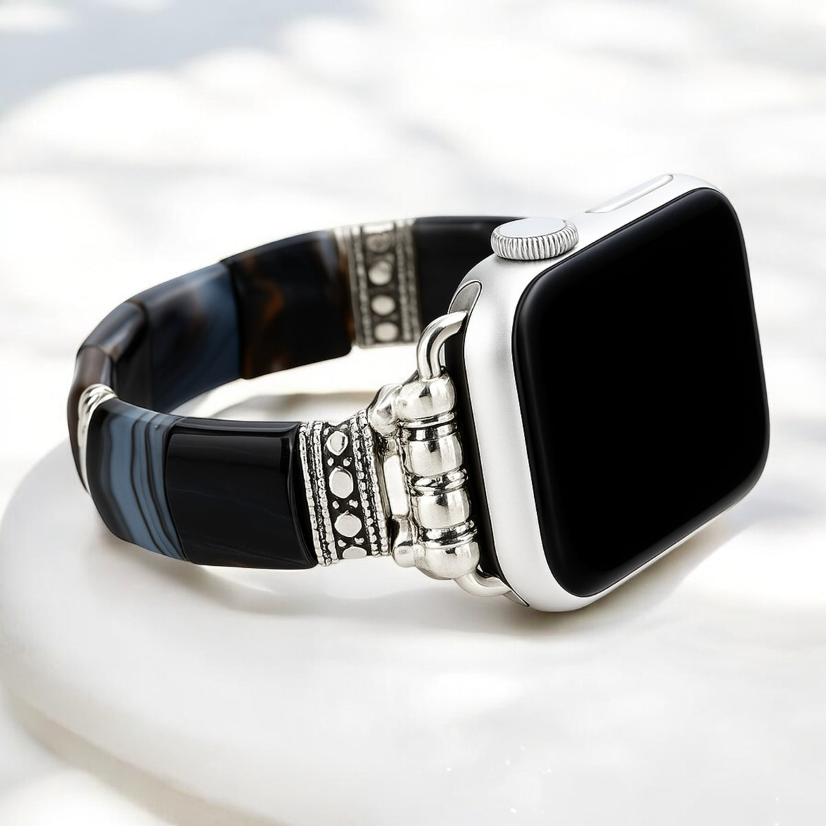 ジェイドグリマーストレッチApple Watchストラップ