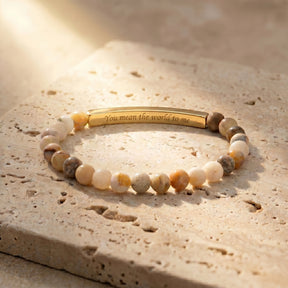 シークレットメッセージストーンBracelets