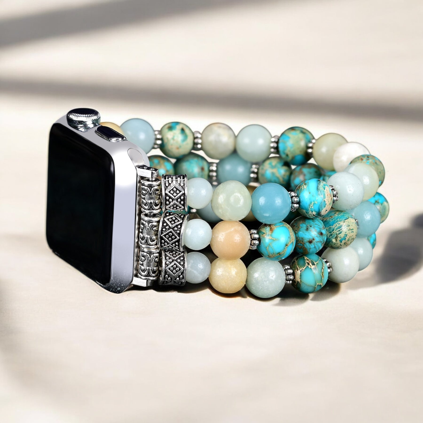 Amazon ブルーオーシャン ストレッチ ウォッチ ストラップ