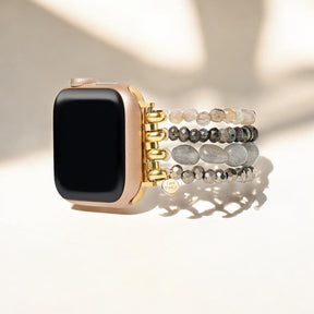 ラブラドライトアゲートフュージョン Apple Watch ストラップ