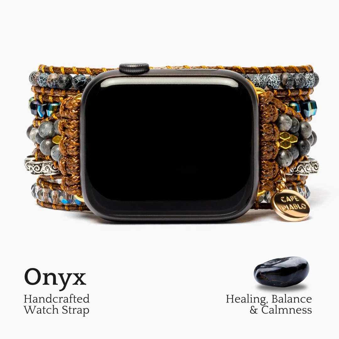 オニキスムーンライト Apple Watch ストラップ