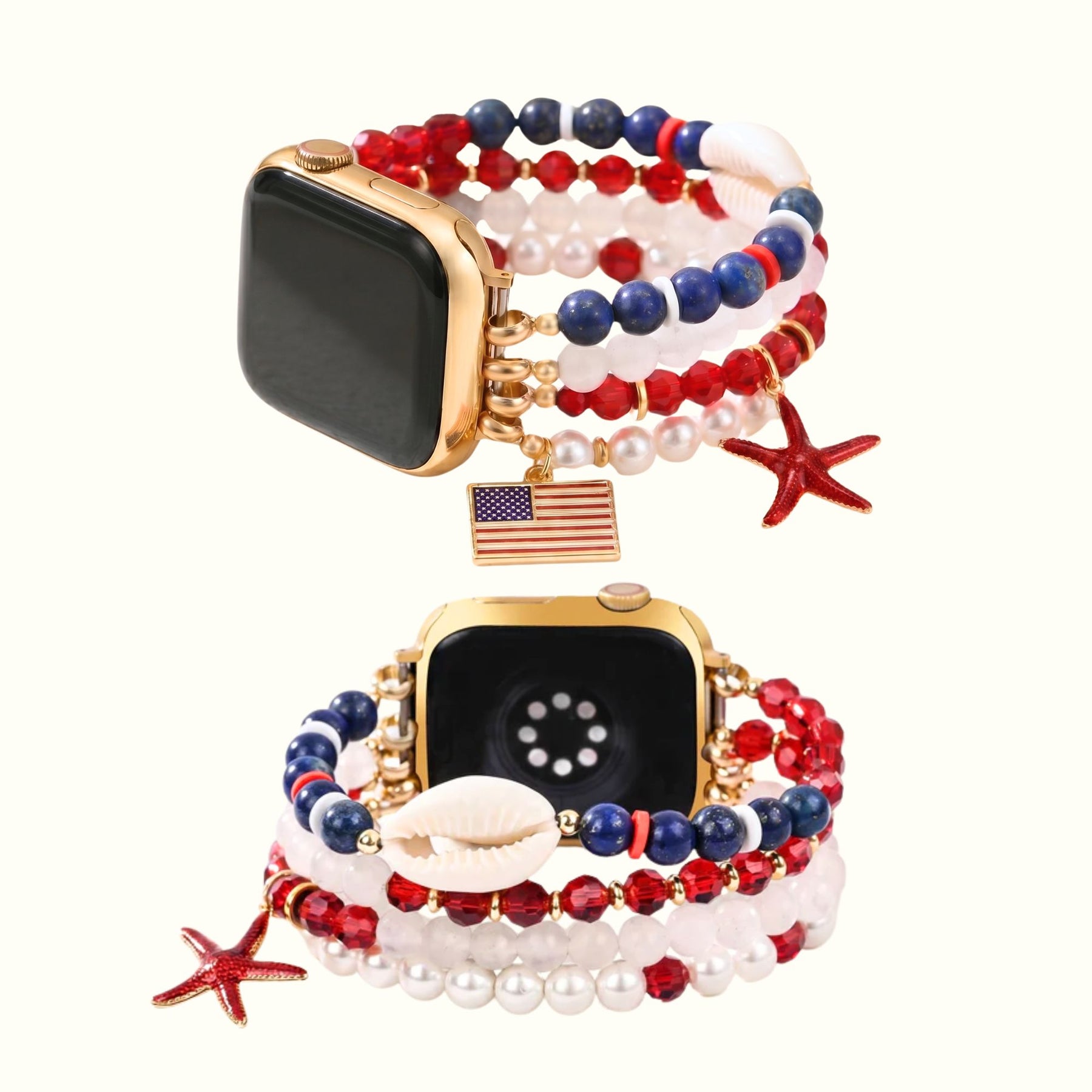 アメリカンドリームストレッチ Apple Watch ストラップ