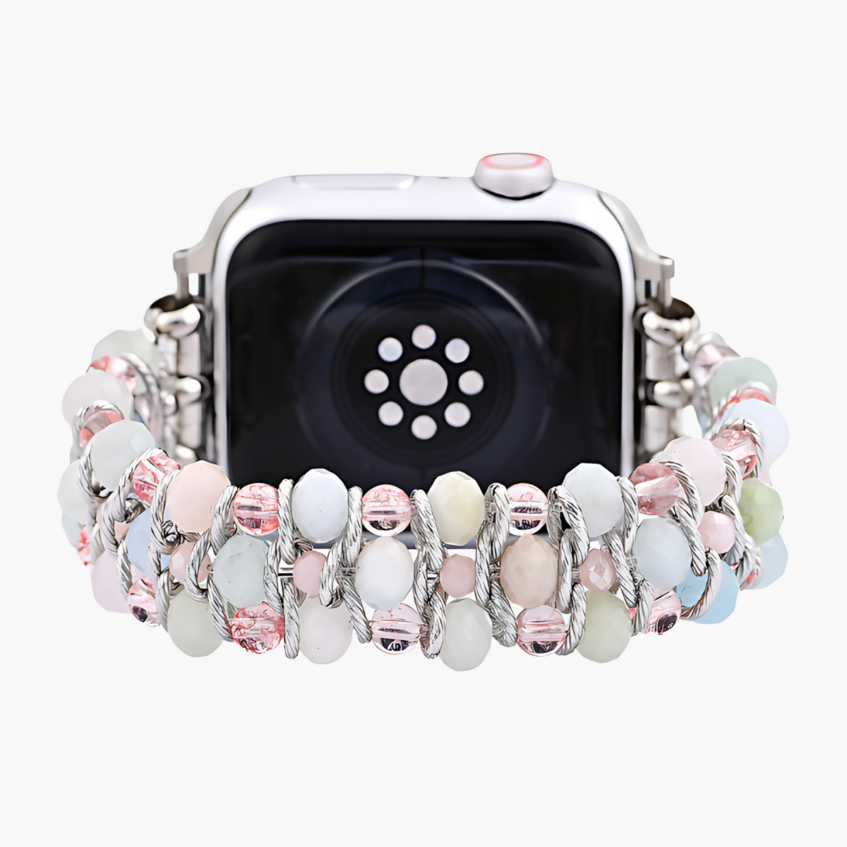 ムーンキスド アストラル グロウ 編み込み Apple Watch ストラップ
