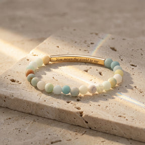 シークレットメッセージストーンBracelets