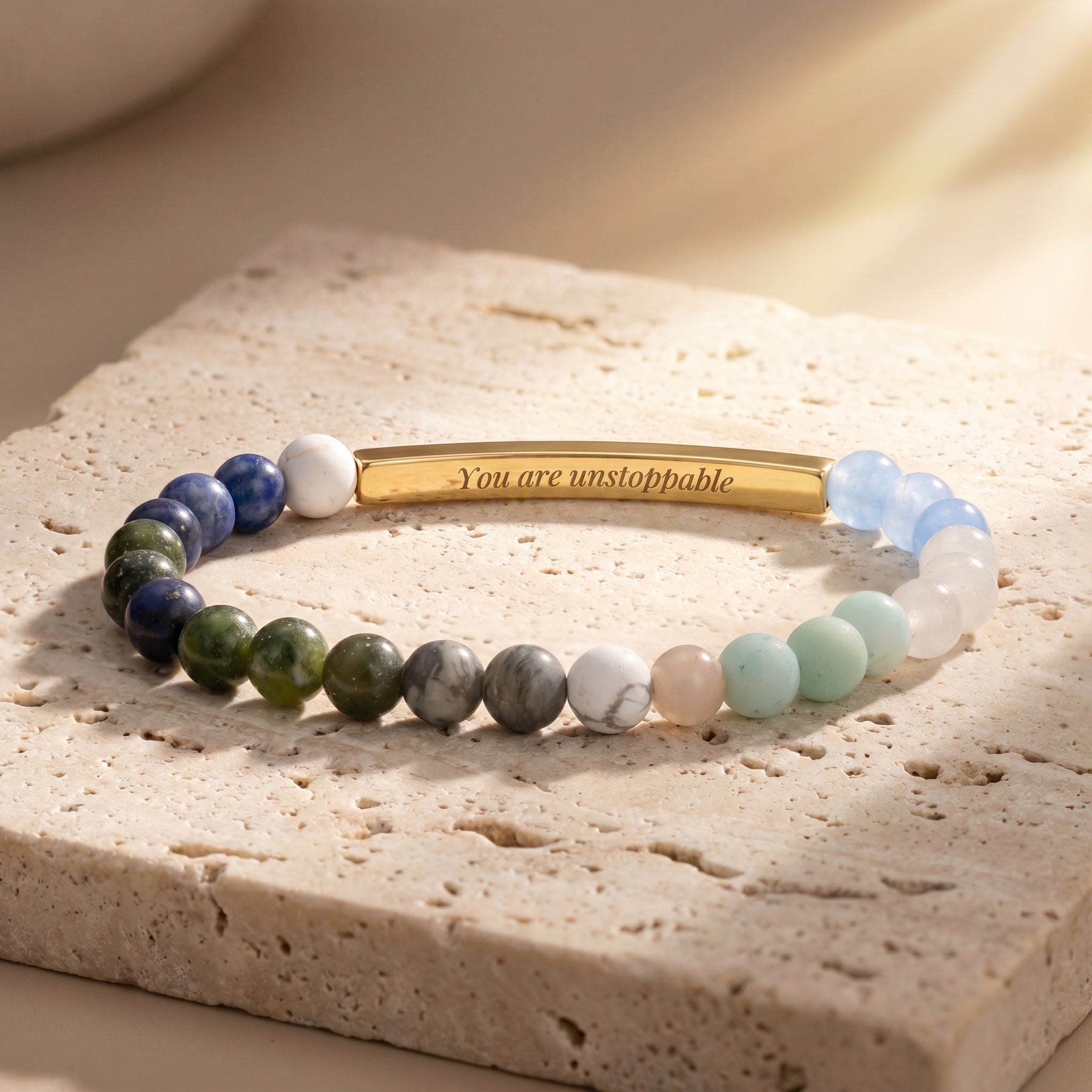 シークレットメッセージストーンBracelets