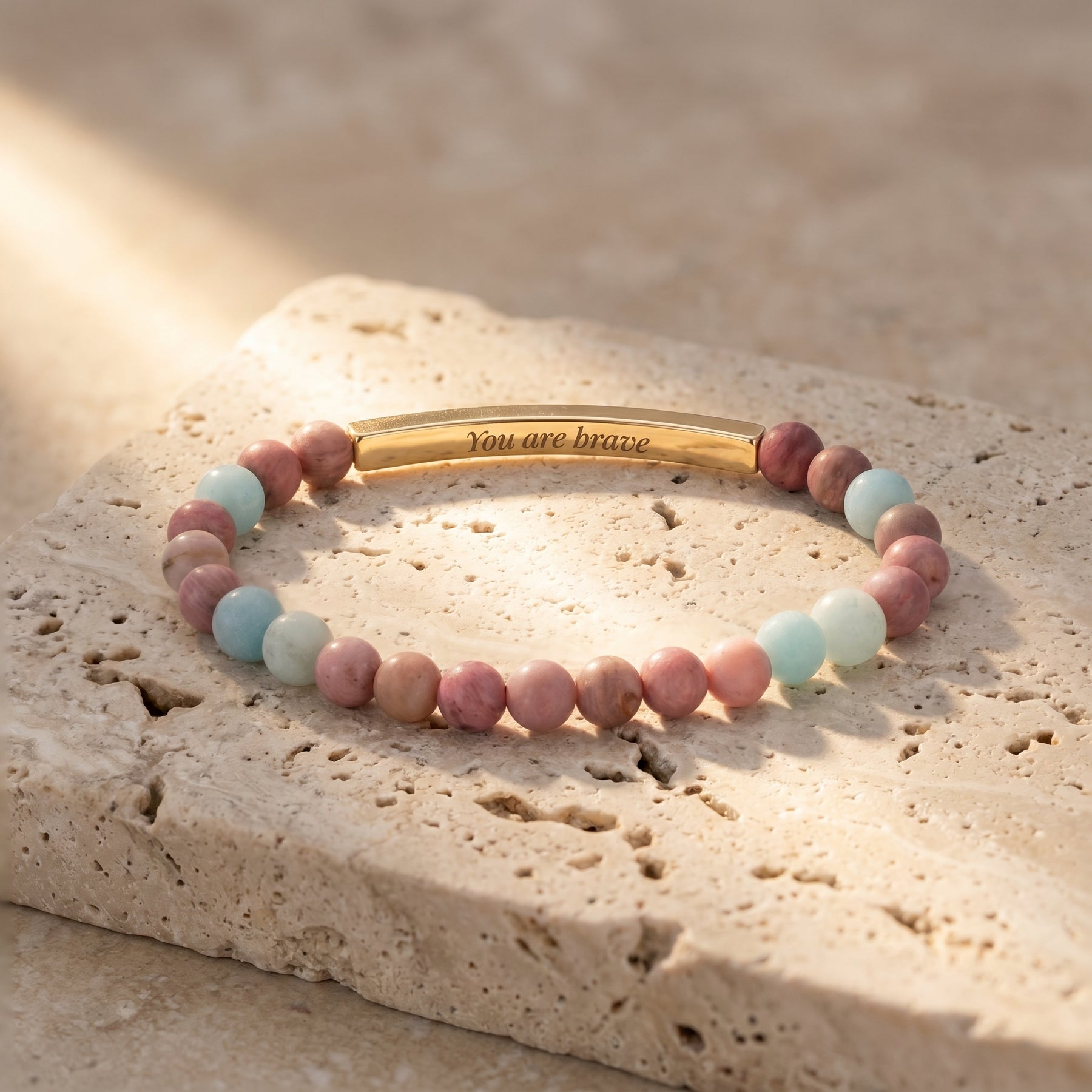 シークレットメッセージストーンBracelets