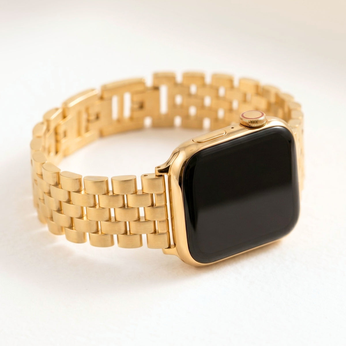 ゴールデンシックラグジュアリーApple Watchストラップ