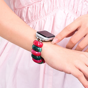 クリスマスミラクルストレッチ Apple Watch ストラップ