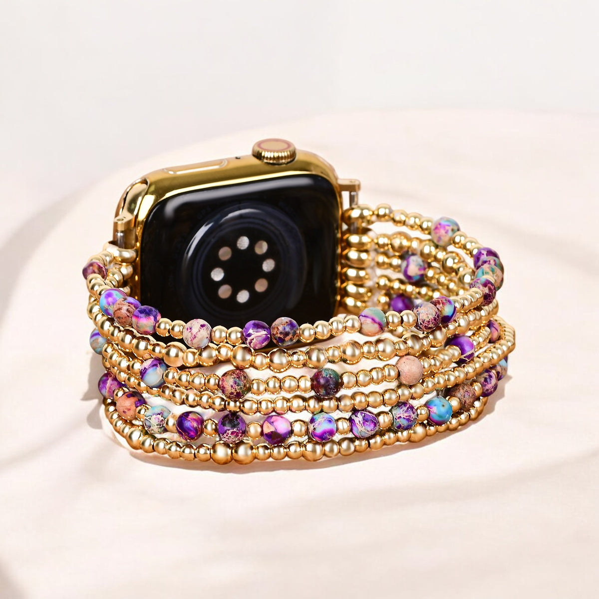 インテンスジャスパーグリマーストレッチ Apple Watch ストラップ