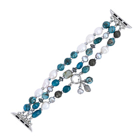 プラチナノワール伸縮アップルウォッチバンド