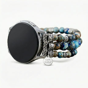 インペリアルジャスパー ストレッチ サムスン ギャラクシーウォッチ ストラップ