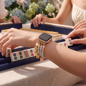 ラッキーマージャン ストレッチ Apple Watch ストラップ
