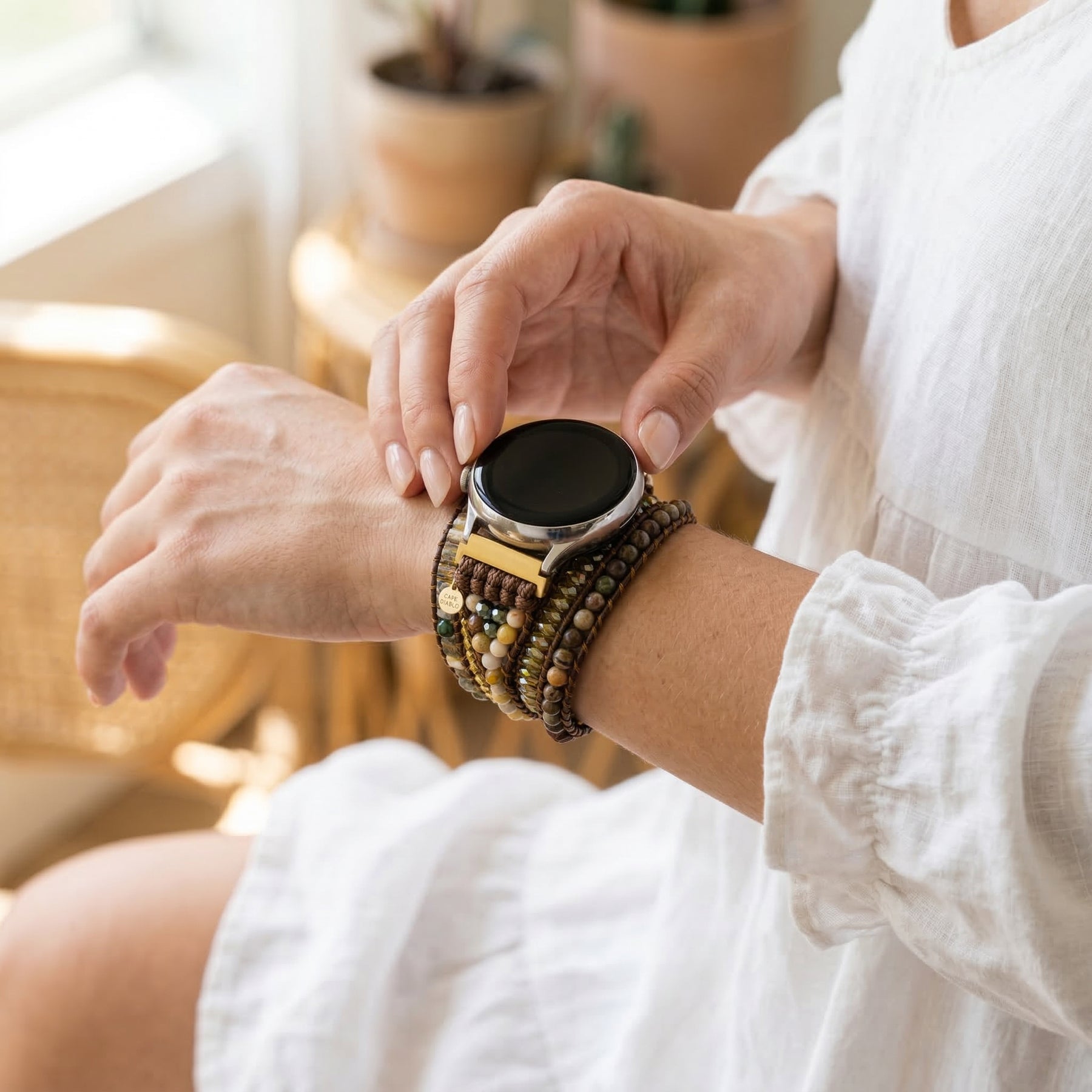 ムーンライトゴッデス Samsung Galaxy Watch ストラップ