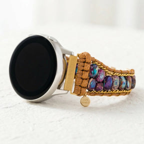 ムーンライトジャスパー Samsung Galaxy Watch ストラップ