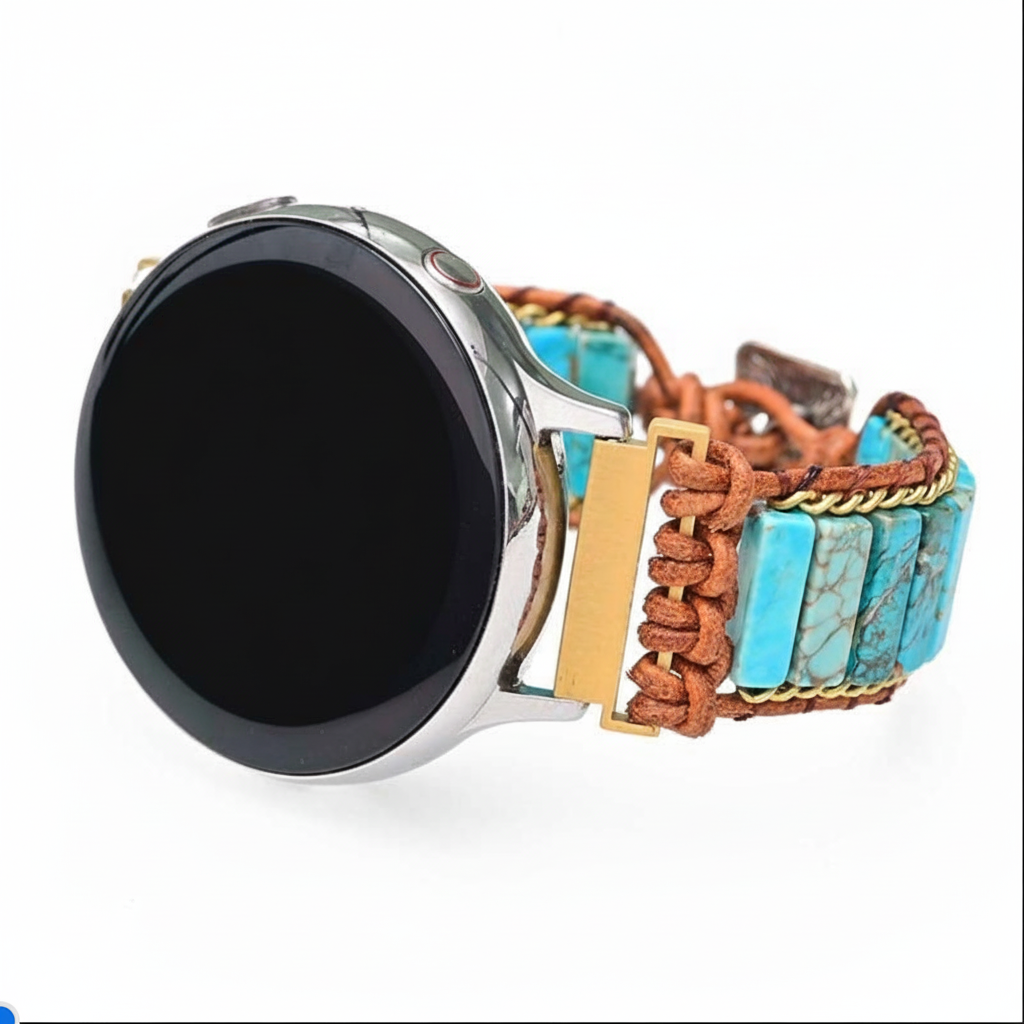 ネイティブターコイズ Samsung Galaxy Watch ストラップ