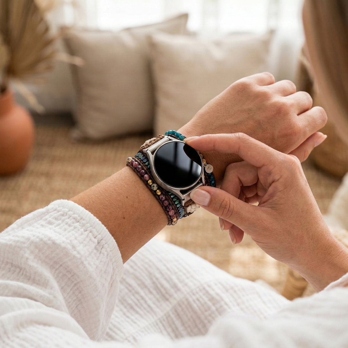 ネイチャーズストリーム Samsung Galaxy Watch ストラップ