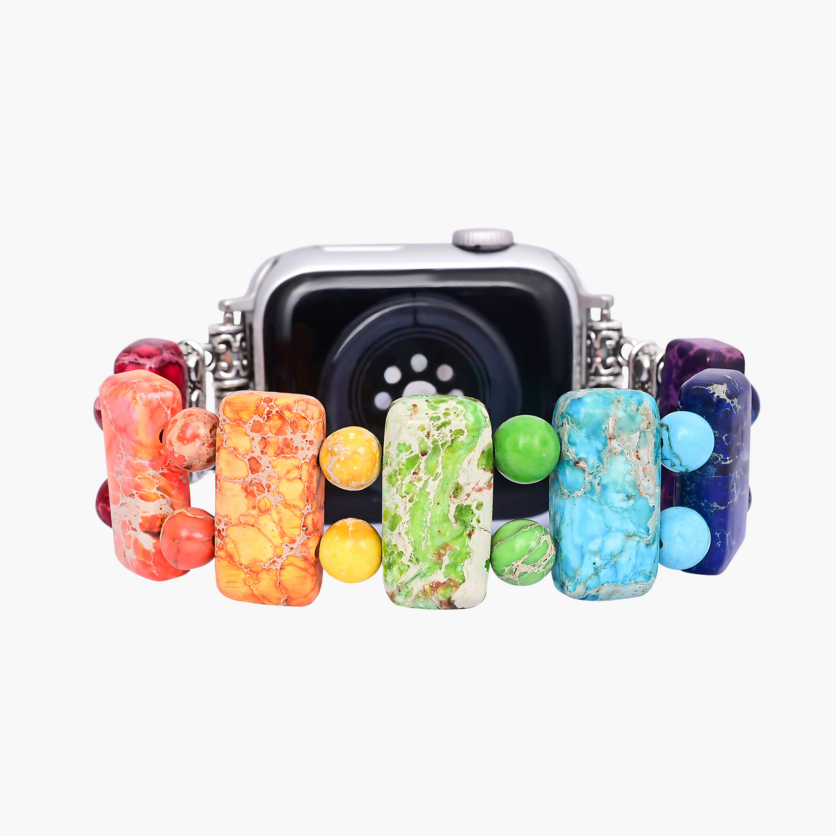 聖なるチャクラストレッチ Apple Watch ストラップ