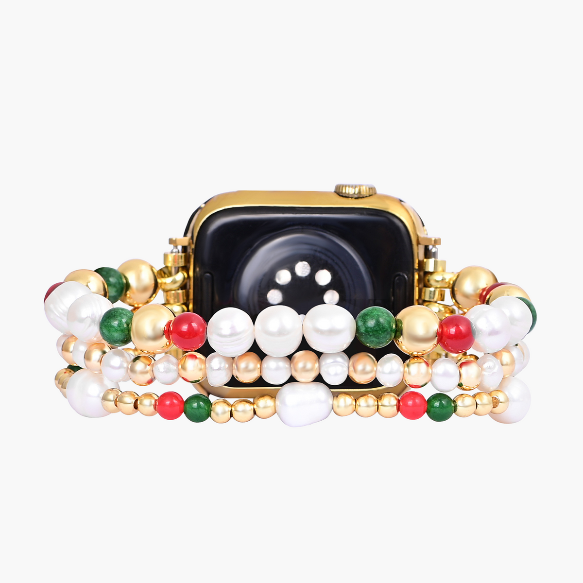 クリスマス スターライト ストレッチ Apple Watch ストラップ