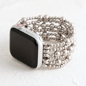 プラチナデミュアストレッチ Apple Watch ストラップ
