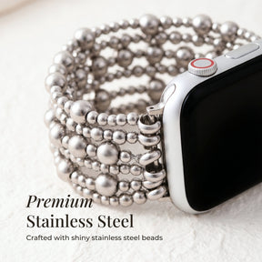 プラチナデミュアストレッチ Apple Watch ストラップ
