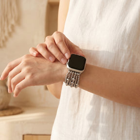 プラチナデミュアストレッチ Apple Watch ストラップ