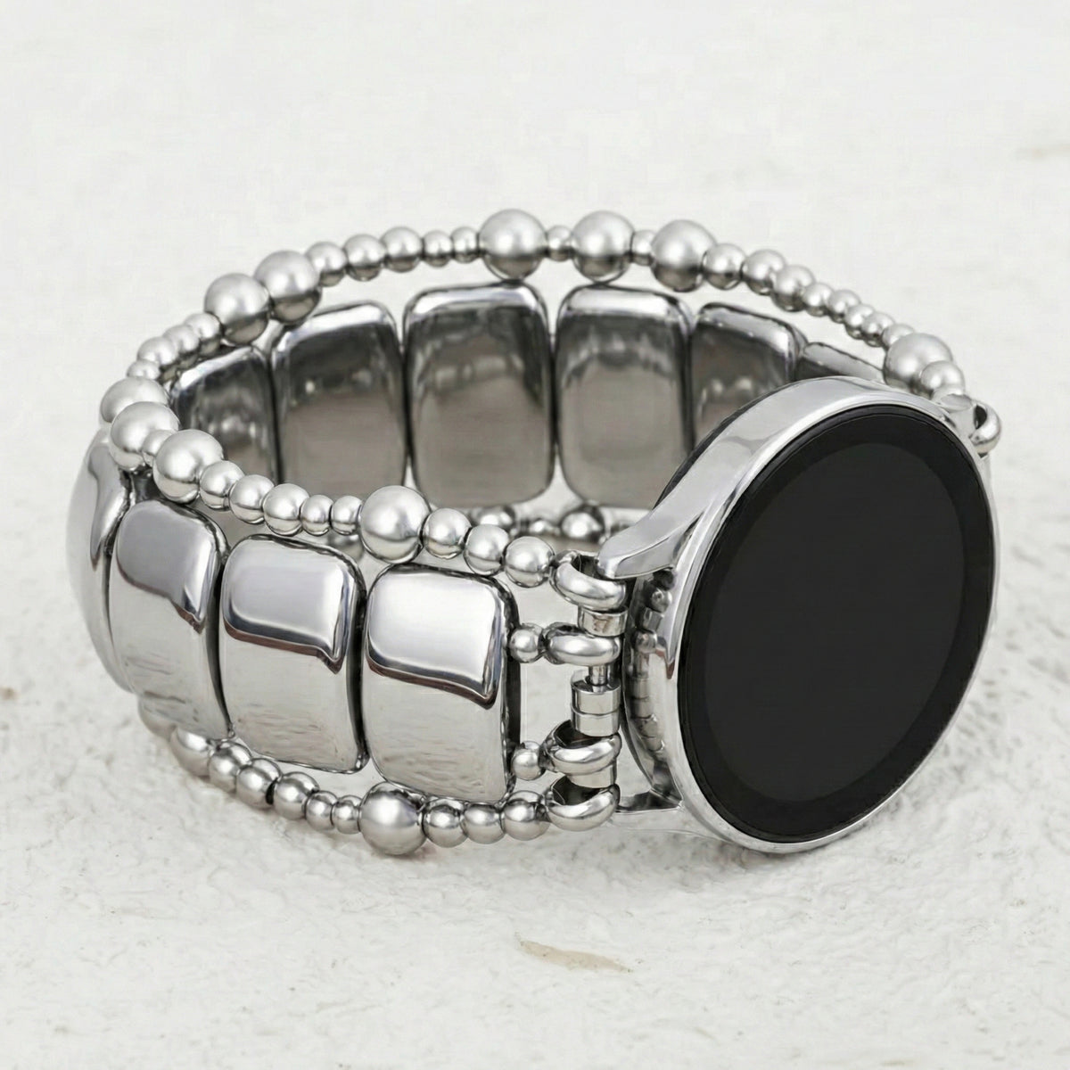 プラチナノワール ストレッチ サムスン ギャラクシー ウォッチ ストラップ