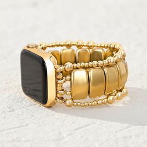 ゴールドノワール ストレッチ Apple Watch ストラップ