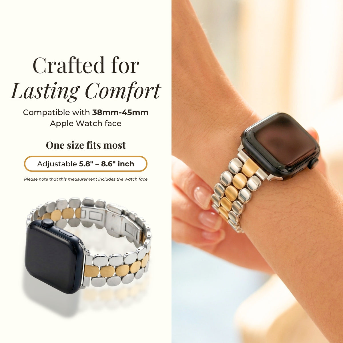 プレステージデュオ ラグジュアリー Apple Watch ストラップ