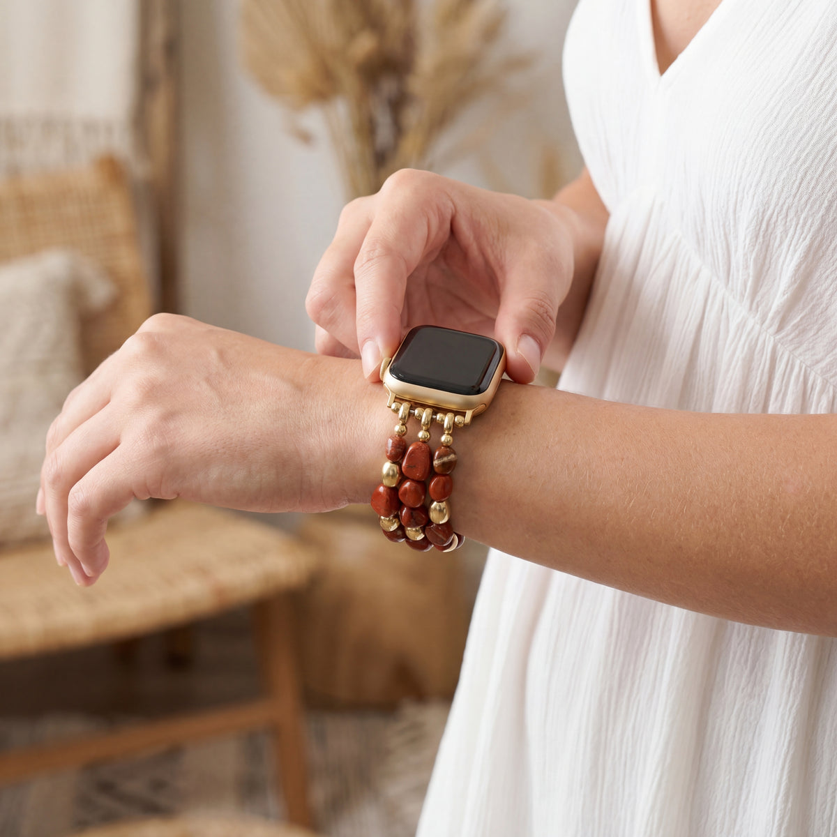 レッドストーン峡谷伸縮アップルウォッチバンド