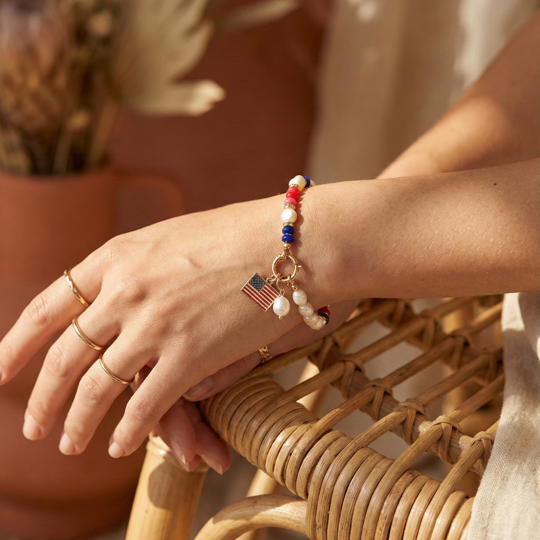 アメリカ 250 フリーダム ブレスレット