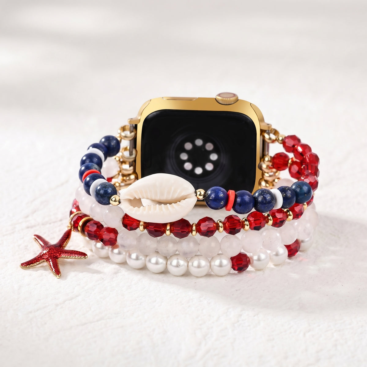 アメリカンドリームストレッチ Apple Watch ストラップ