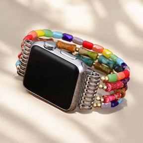 ロータスチャクラストレッチ Apple Watch ストラップ
