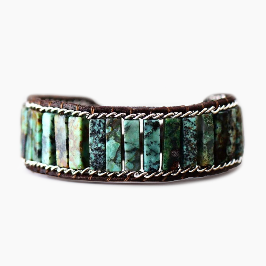 オーシャニックターコイズカフブレスレット