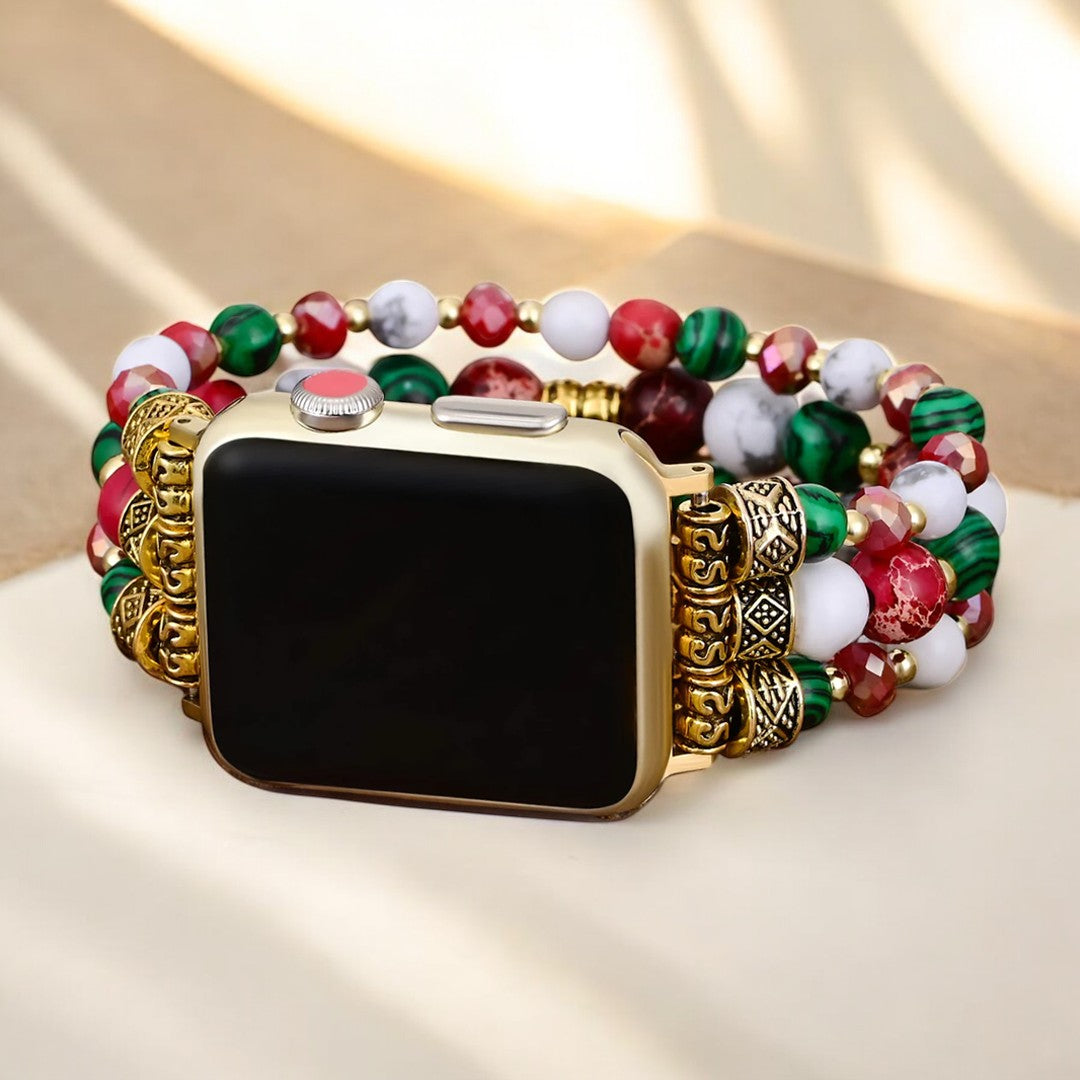 陽気なクラウス ストレッチ Apple Watch ストラップ