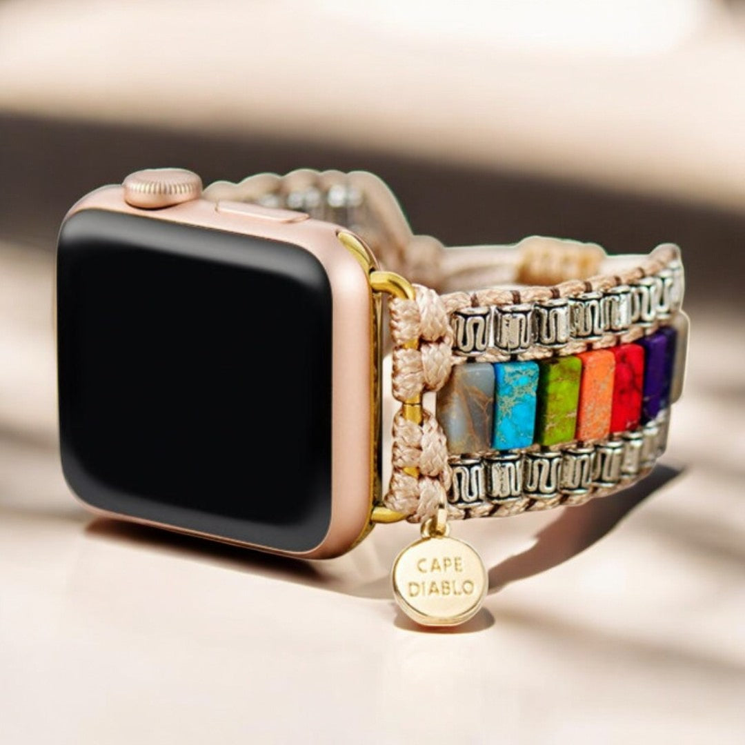 神聖なチャクラのApple Watchストラップ