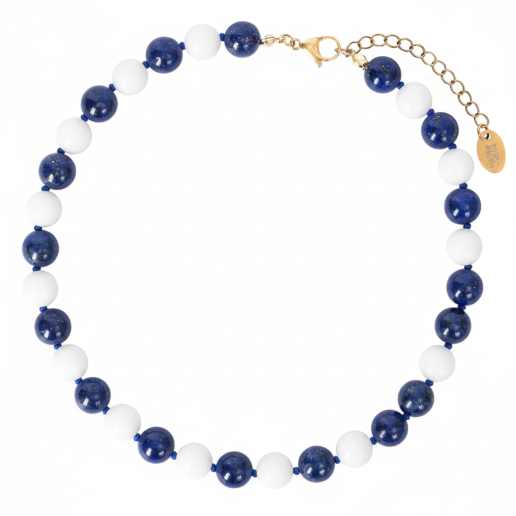 ゲームデー 10mm ストーン ネックレス