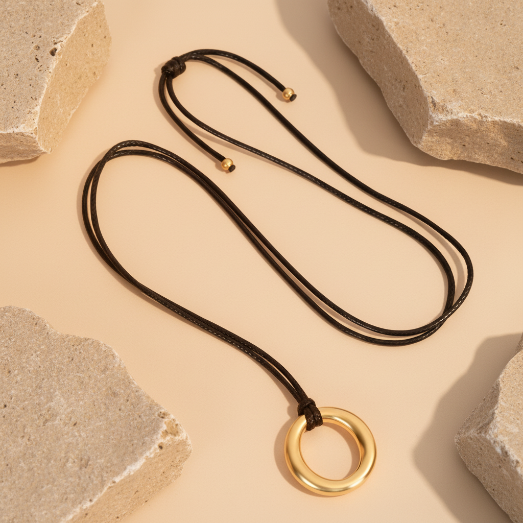 永遠のサークルネックレス