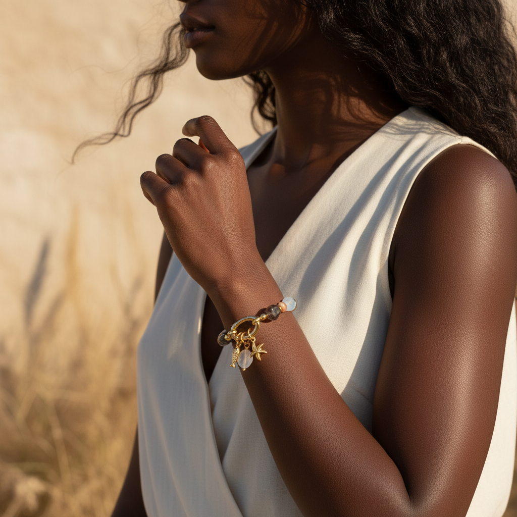 アクアドリームチャームブレスレット