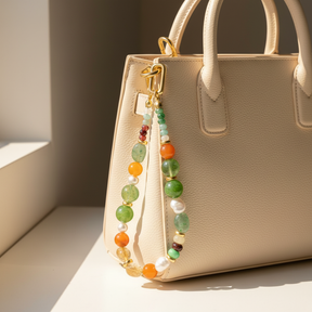 マレーシア翡翠ハーモニーバッグチャーム