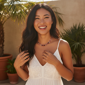 クリムゾンミューズ ネックレス