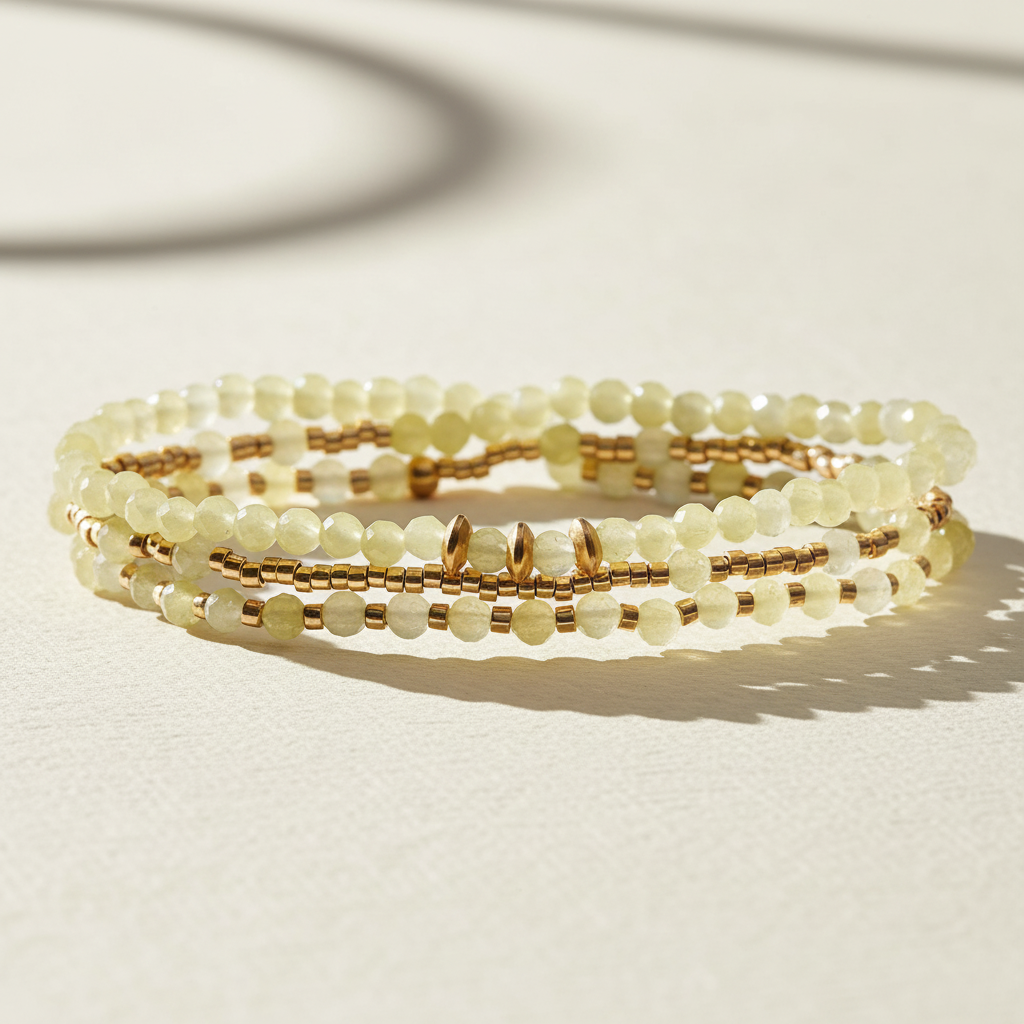 ゴールデンライト マルチスタイル ブレスレット/ネックレス